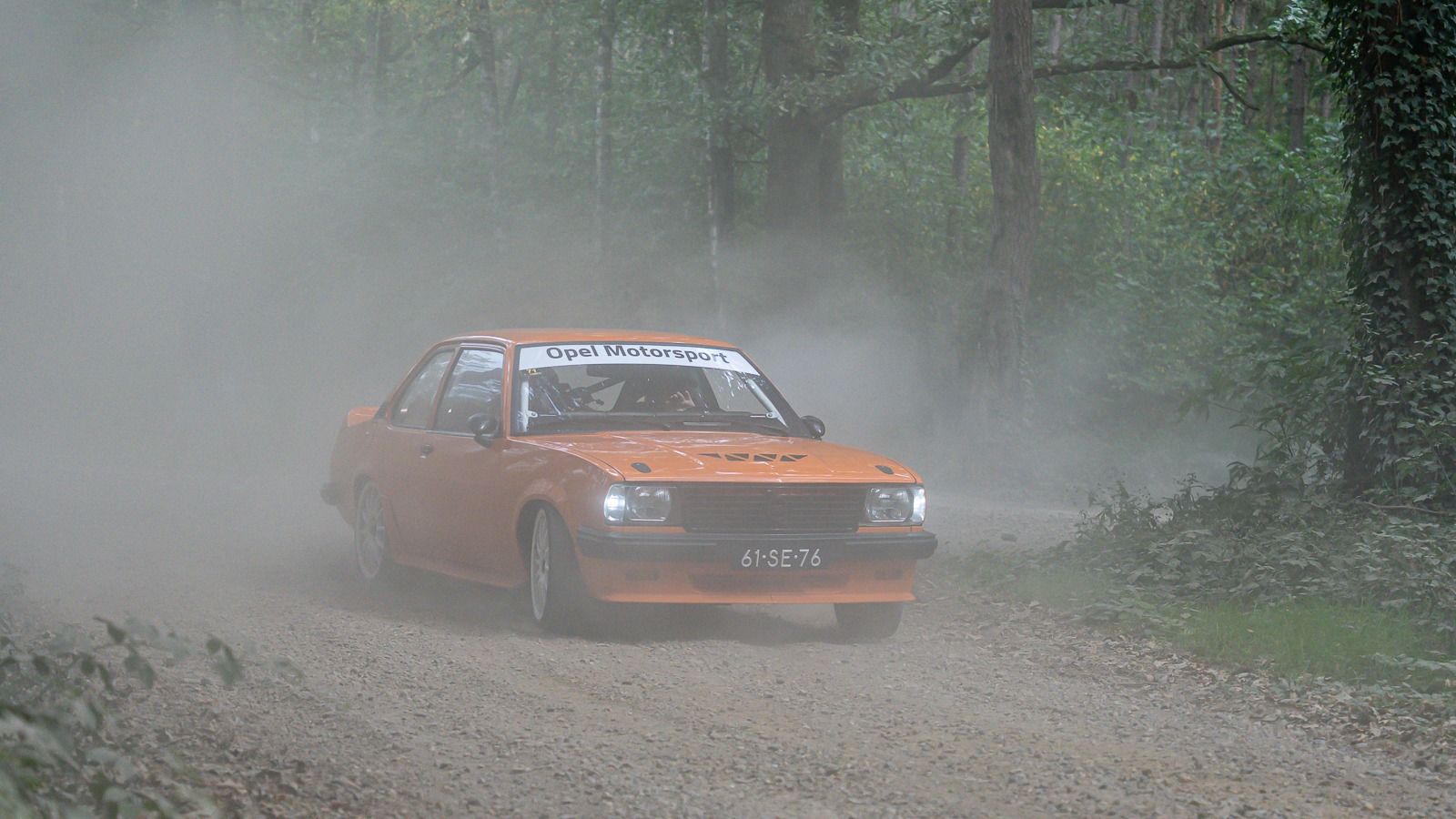 Opel Ascona-B Oranje Opel Ascona B 2.5CIH met 212PK